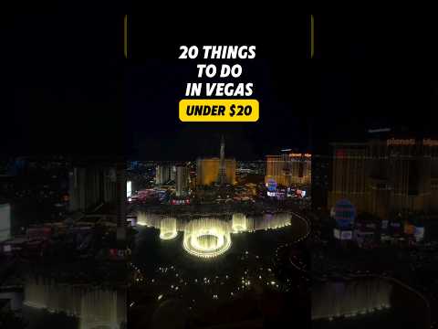 20 must-do activities in Vegas, all under $20!