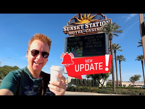 BRAND NEW! SUNSET STATION HOTEL & CASINO HENDERSON LAS VEGAS | Where's My Coffee, Where's My Room