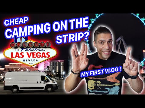 Cheap CAMPING on the LAS VEGAS Strip? | VAN LIFE