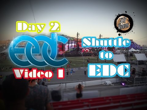 EDC Las Vegas 2015 – Day 2 – Shuttle to EDC