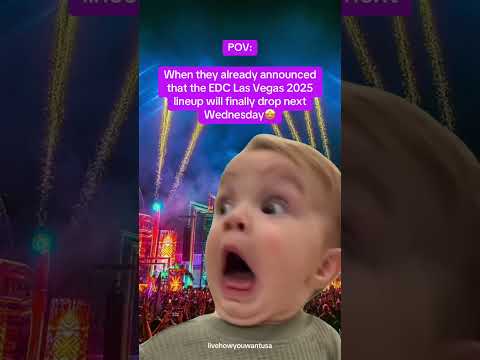EDC LAS VEGAS 2025 LINEUP I livehowyouwantusa #edclasvegas2025 #edclasvegas #edclineup