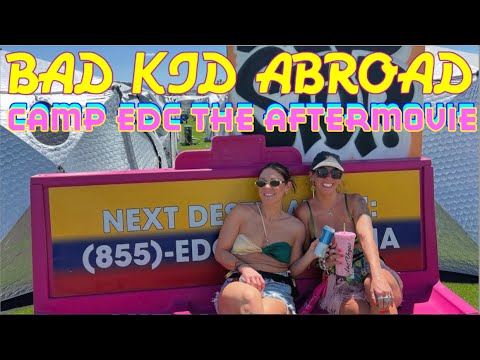 ELECTRIC DAISY CARNIVAL 2025 AFTERMOVIE/ CAMP EDC/ First time camper!