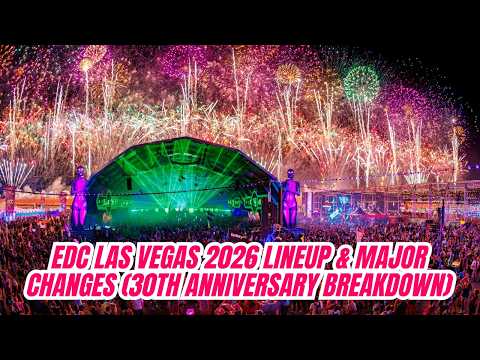 Everything NEW at EDC Las Vegas 2026 👀 Lineup, Stages, Parade & More