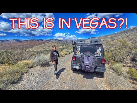 Free Camping In LAS VEGAS!