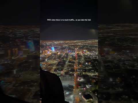 Helicopter ride around Las Vegas 🎰  #helicopter #vegas #travel