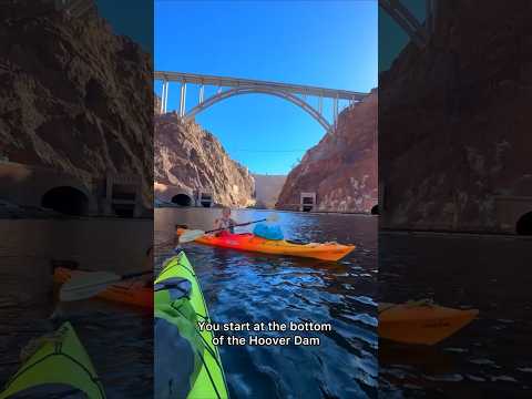 Hoover Dam kayaking, one of the BEST TOURS in LAS VEGAS