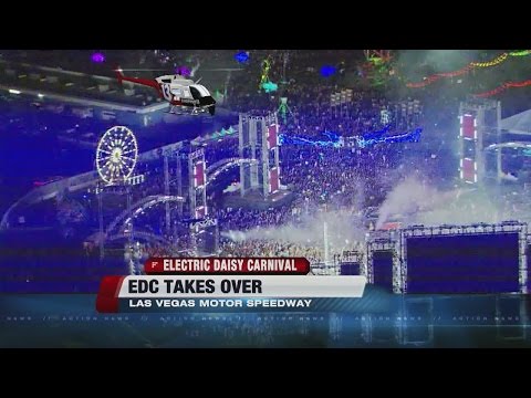 Hot temperatures greet Electric Daisy Carnival 2016 attendees
