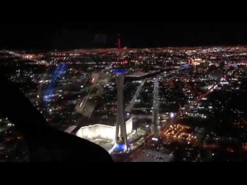 Las Vegas helicopter night flight