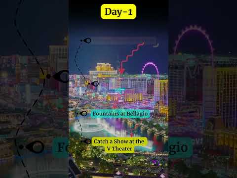 Las Vegas Itinerary – 3 Days in Vegas for First Timers #lasvegasitinerary