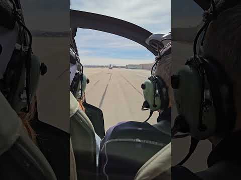 Maverick Helicopter landing in Las Vegas
