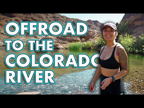 Off-Roading LAS VEGAS 4×4 Trails to the COLORADO River – Burro Wash Trail – Jeep Gladiator