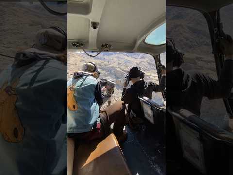 Shooting machine guns out of a helicopter! #LasVegas