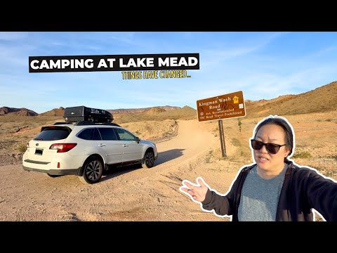 Solo Lakefront Camping at Lake Mead (30 Minutes from Las Vegas!)