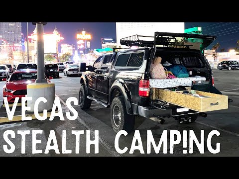 Stealth Camping on The Vegas Strip