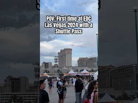 Taking the Official EDC Las Vegas 2024 Shuttles @Insomniac #edclasvegas