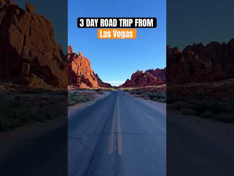 the perfect 3-day road trip from las vegas to arizona #flightattendant #lasvegas #travelvlog