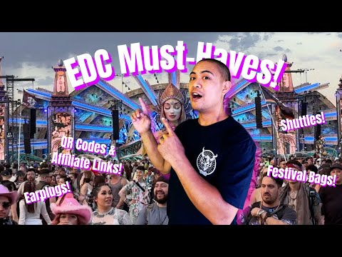 Top 5 EDC Las Vegas Essentials I Personally Recommend (Yes, I'm Affiliated!)