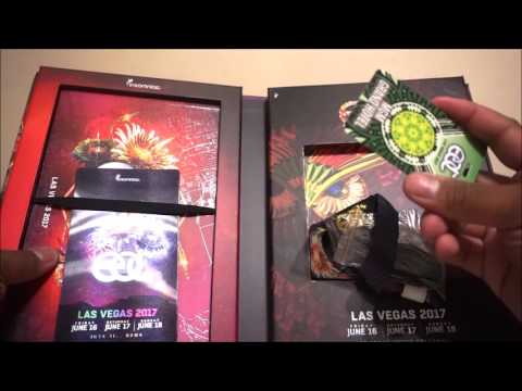 UNBOXING ELECTRIC DAISY CARNIVAL LAS VEGAS (EDCLV) 2017 TICKET