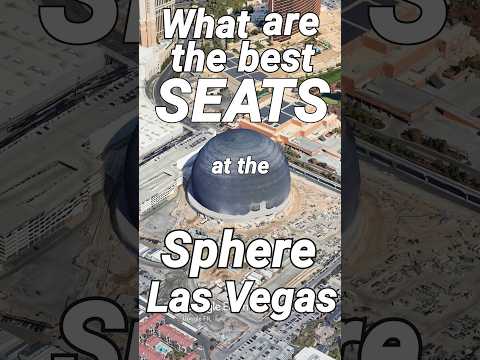 What are the best seats at The Sphere Las Vegas ? #lasvegas #travel #thespehere