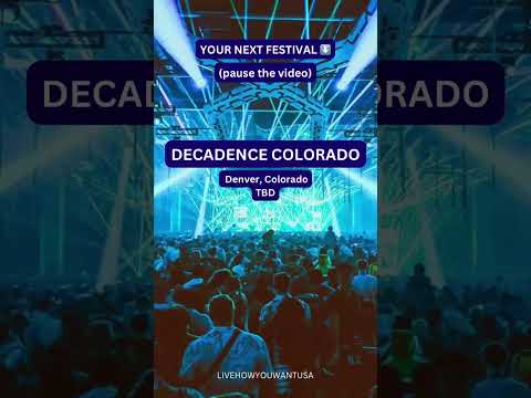 What Festival Will You Go Next? I LiveHowYouWantUSA #edclasvegas2025 #festivalseason2025