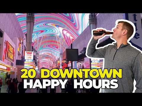 *20* Drink Deals & Happy Hours on Fremont Street – 2025