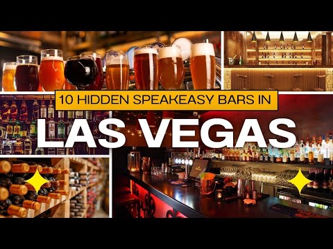 🇺🇸 Top 10 Hidden Speakeasy Bars in Las Vegas