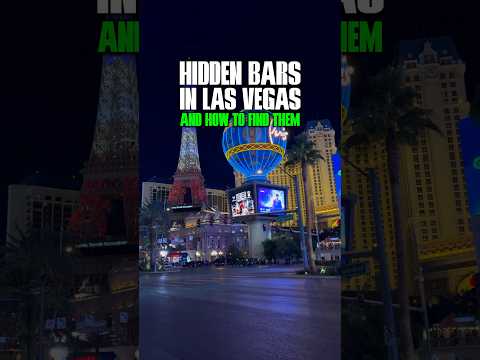 Hidden Bars in Las Vegas And How To Find Them #vegas #lasvegas #speakeasy