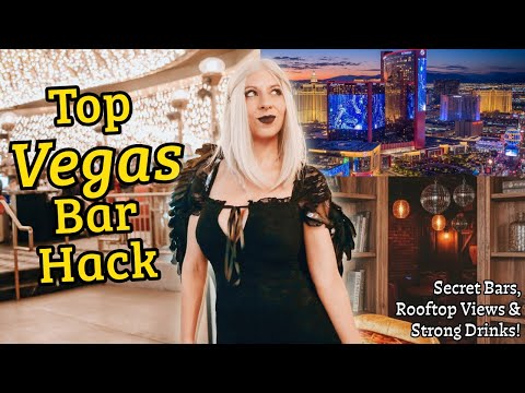 Ultimate Las Vegas Cocktail Hack!! Is THIS the BEST Bar Tour on the Strip?! 🍸